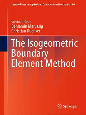 cover image of The Isogeometric Boundary Element Method